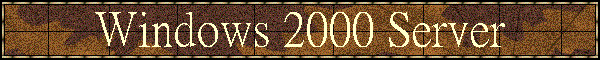 Windows 2000 Server